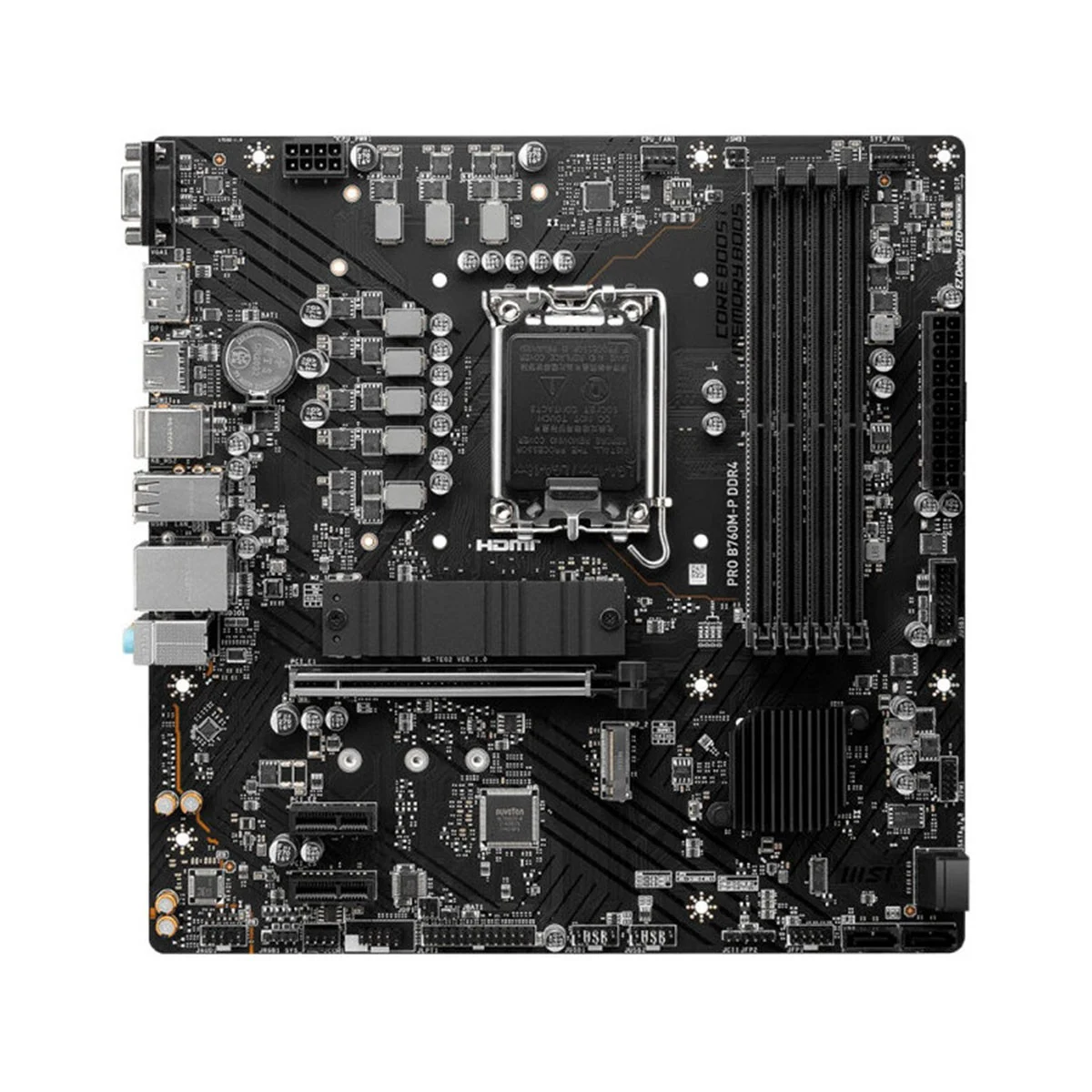 Motherboard MSI PRO B760M-P mATX 4xDDR5 Socket LGA1700