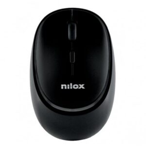 Rato Nilox Dual-Wireless Recarregável Preto