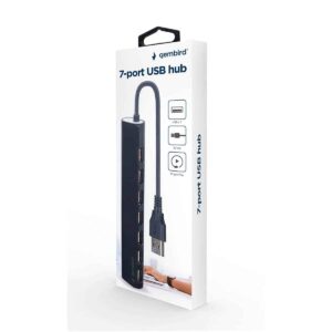 Hub Usb 2.0 Gembird UHB-U2P7-04 Saidas 7xUSB 2.0