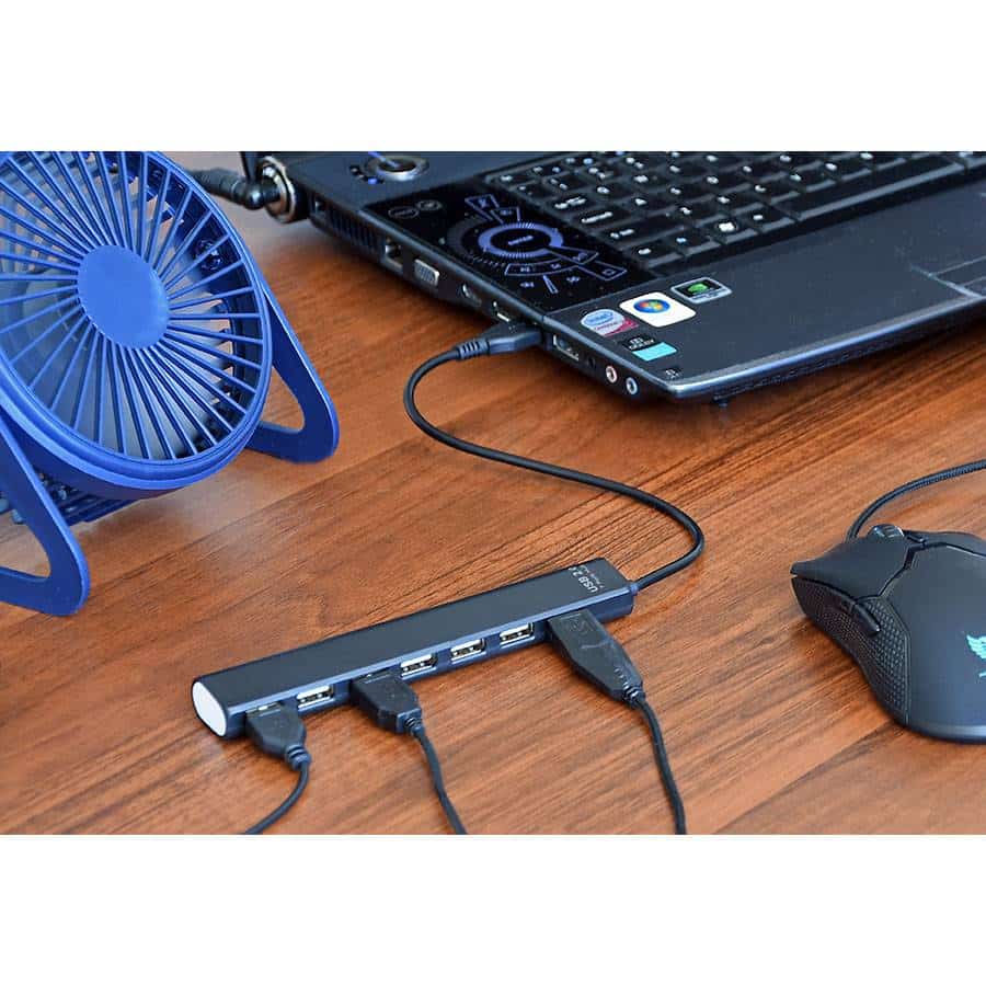 Hub Usb 2.0 Gembird UHB-U2P7-04 Saidas 7xUSB 2.0