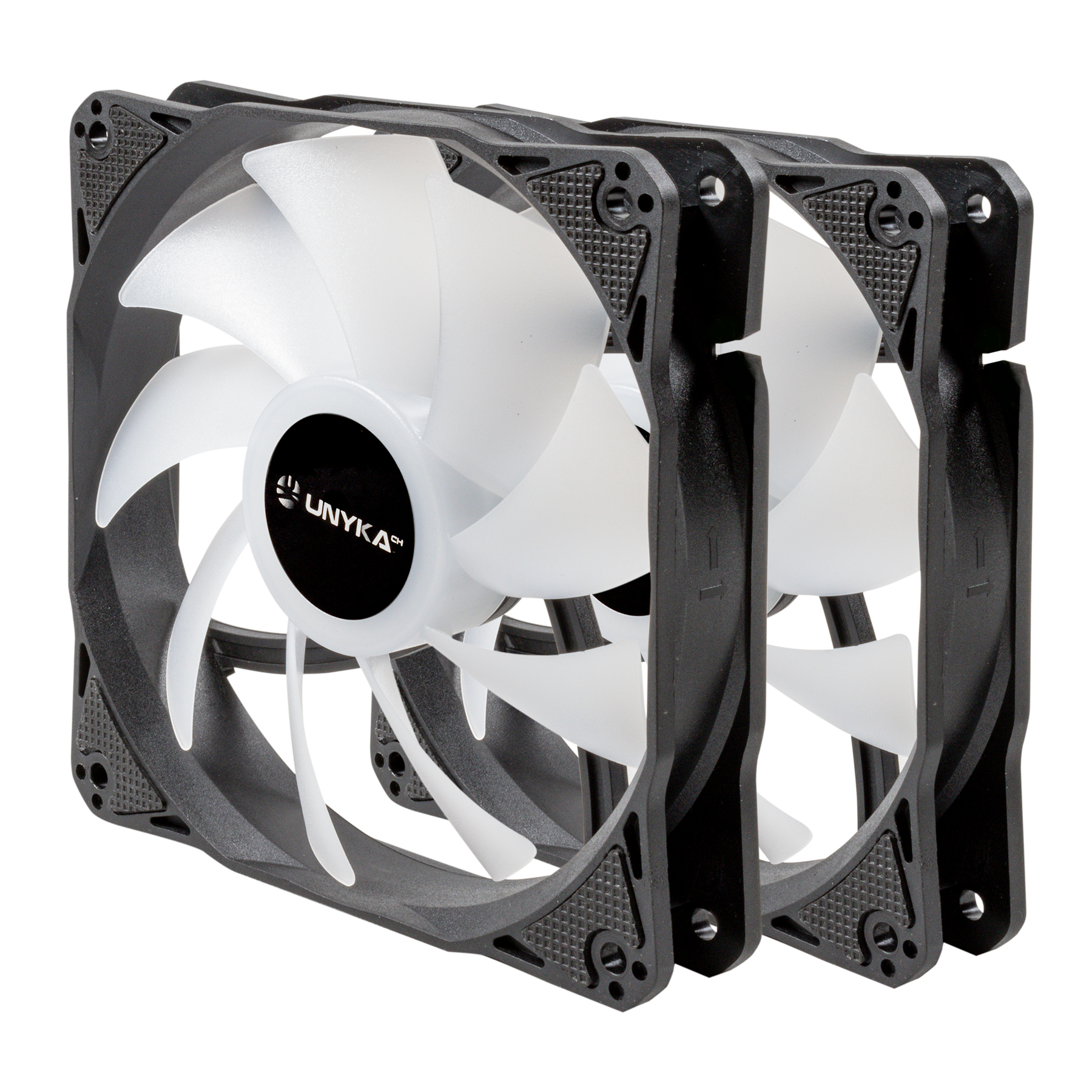 Dissipador Liquido Unykach Aquastorm 240 2 Ventiladores de 120mm RGB Visualização Temperatura CPU Tubo de 350mm