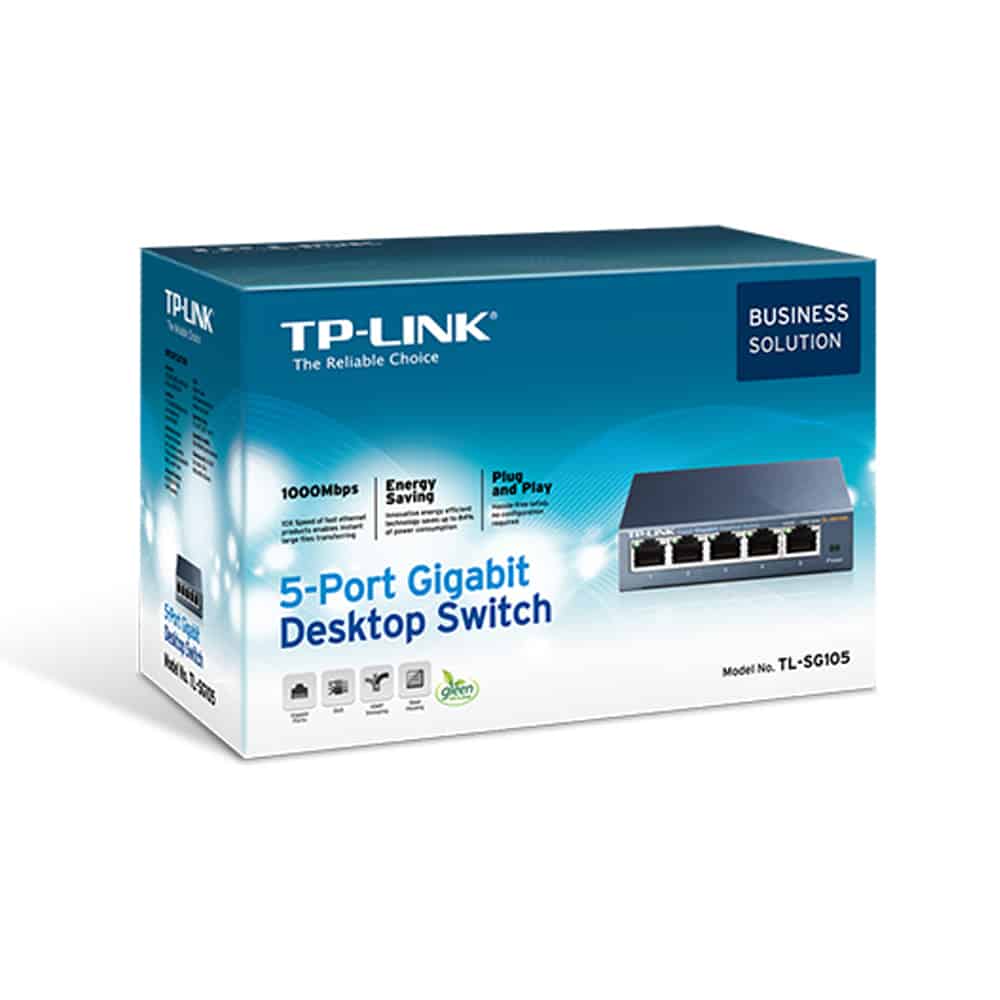 SWITCH TP-LINK SG105 5PORTAS GIGABIT