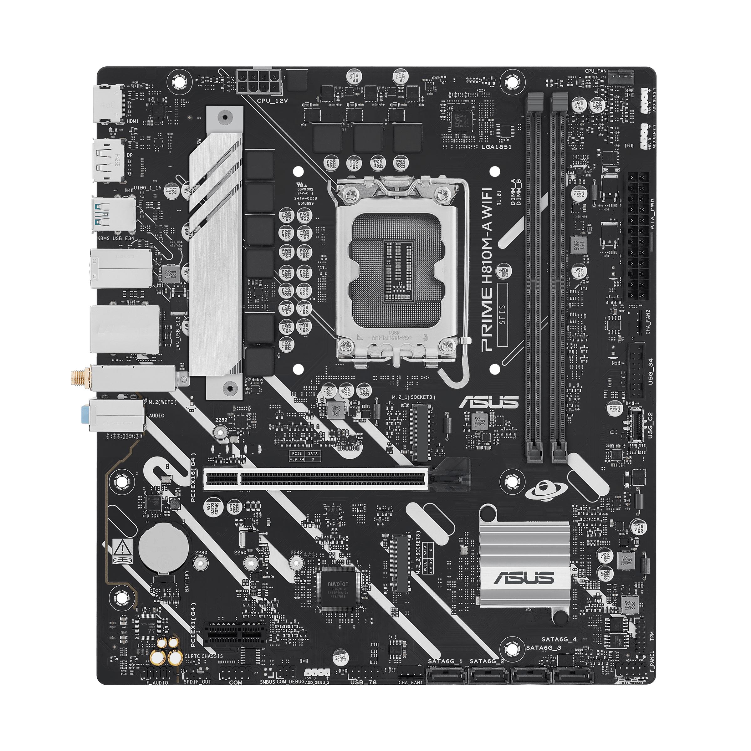 Motherboard Asus Prime H810M-A WIFI mATX 1851