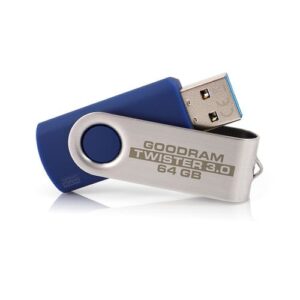 PEN DRIVE 64GB USB 3.0 GOODRAM TWISTER BLACK RETAIL