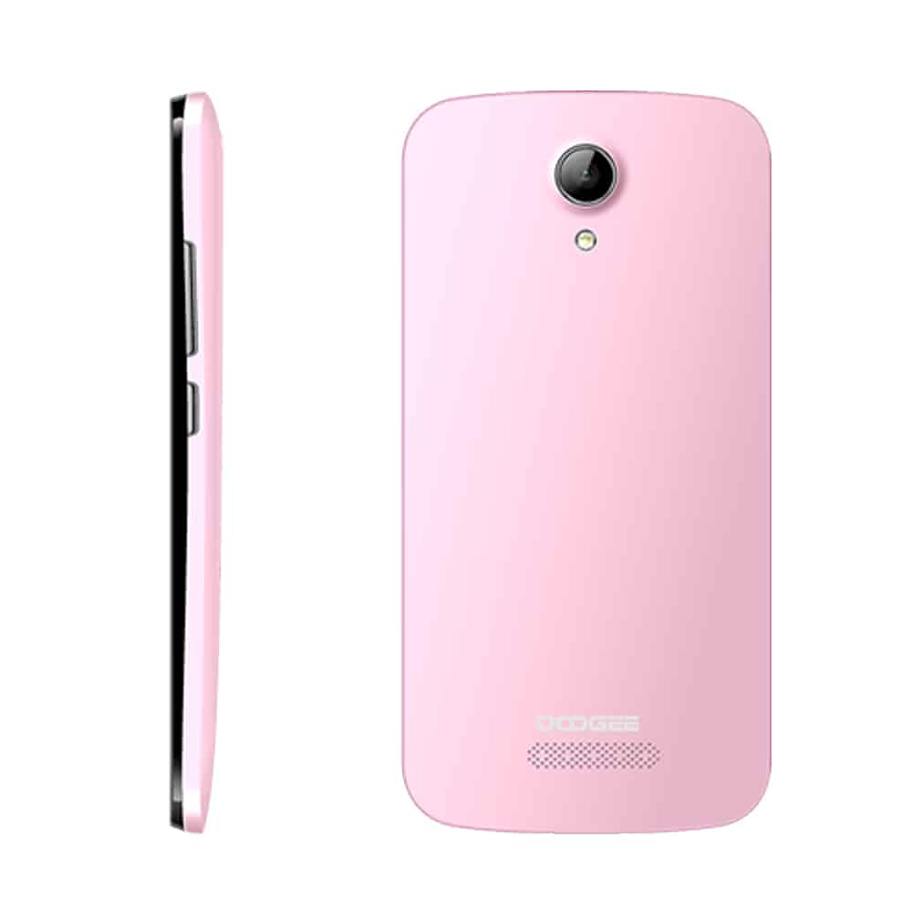 BACK CASE PARA DOOGEE X3 - ROSA