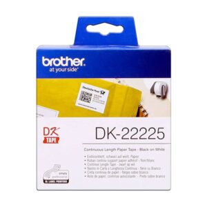 Rolo Etiquetas Original Brother DK22225 38mm x 30.48 metros