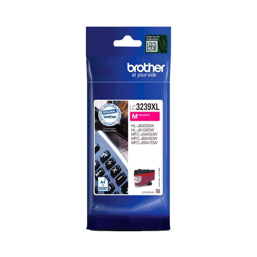 Tinteiro Original Brother LC3239XLM Alta Capacidade Magenta