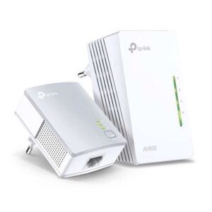 Adaptador Powerline TP-Link WPA4221KIT 600Mbps Alcance 300m Pack de 2