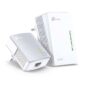 Adaptador Powerline TP-Link WPA4221KIT 600Mbps Alcance 300m Pack de 2