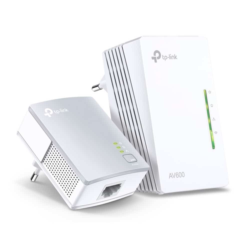 Adaptador Powerline TP-Link WPA4221KIT 600Mbps Alcance 300m Pack de 2