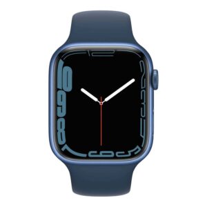 Apple Watch Series 7 45mm | GPS | Aluminio Azul | Bracelete Desportiva Azul Usado Grade A