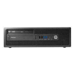 PC Desktop HP EliteDesk 705 G3 Ryzen 5 Pro 1500 | 16GB | 128GB SSD | GeForce GT 730 1GB Preto Usado B