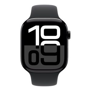Apple Watch Series 10 46mm GPS Aluminio Preto | Bracelete Desportiva Preto Usado Grade A